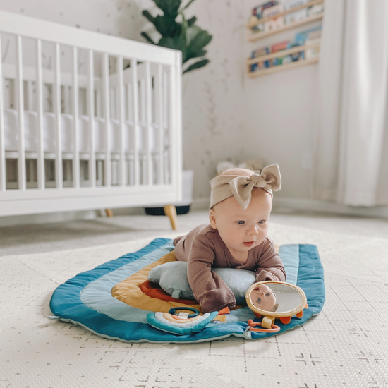 Quilting for baby - Tummy Time Mat