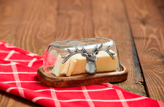 Deer Butter Dish