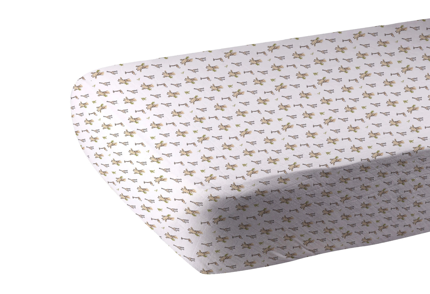 Hungry Giraffe Crib Sheet