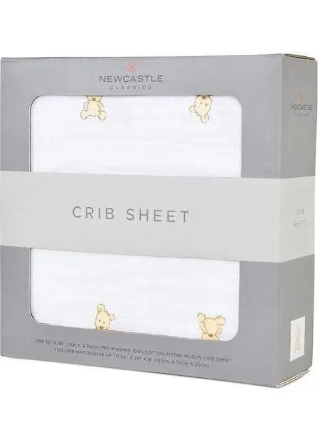 Teddy Bear Crib Sheet