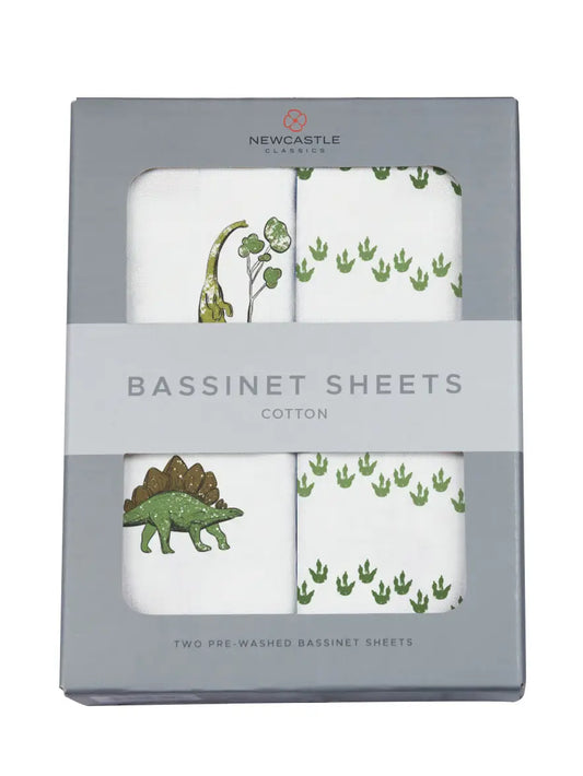 Dino Days and Dino Feet Changing Pad Cover/Bassinet Sheets