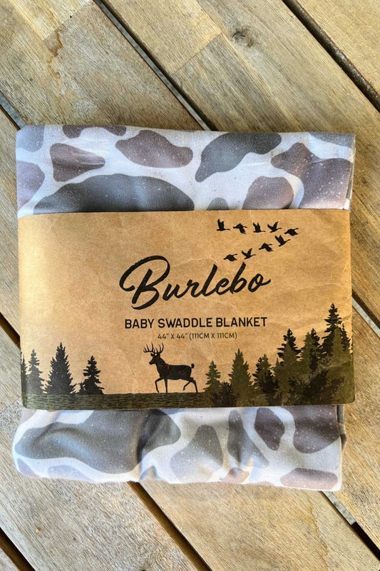 Classic Deer Baby Swaddle Blanket