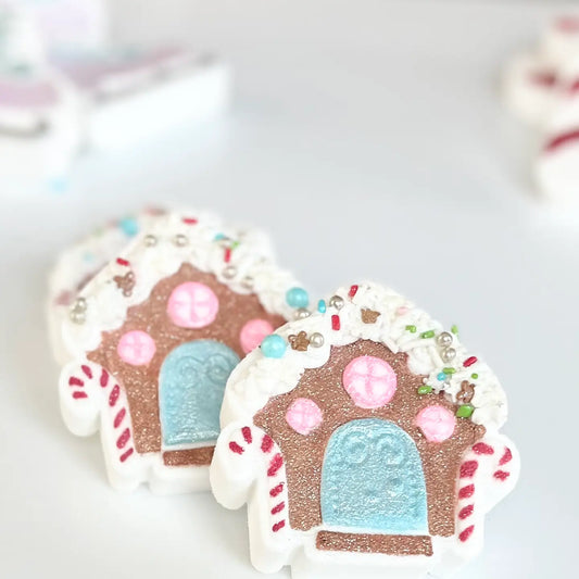 Gingerbread House Bath Bomb