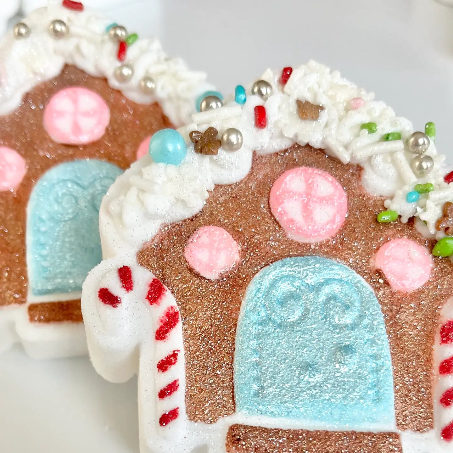 Gingerbread House Bath Bomb