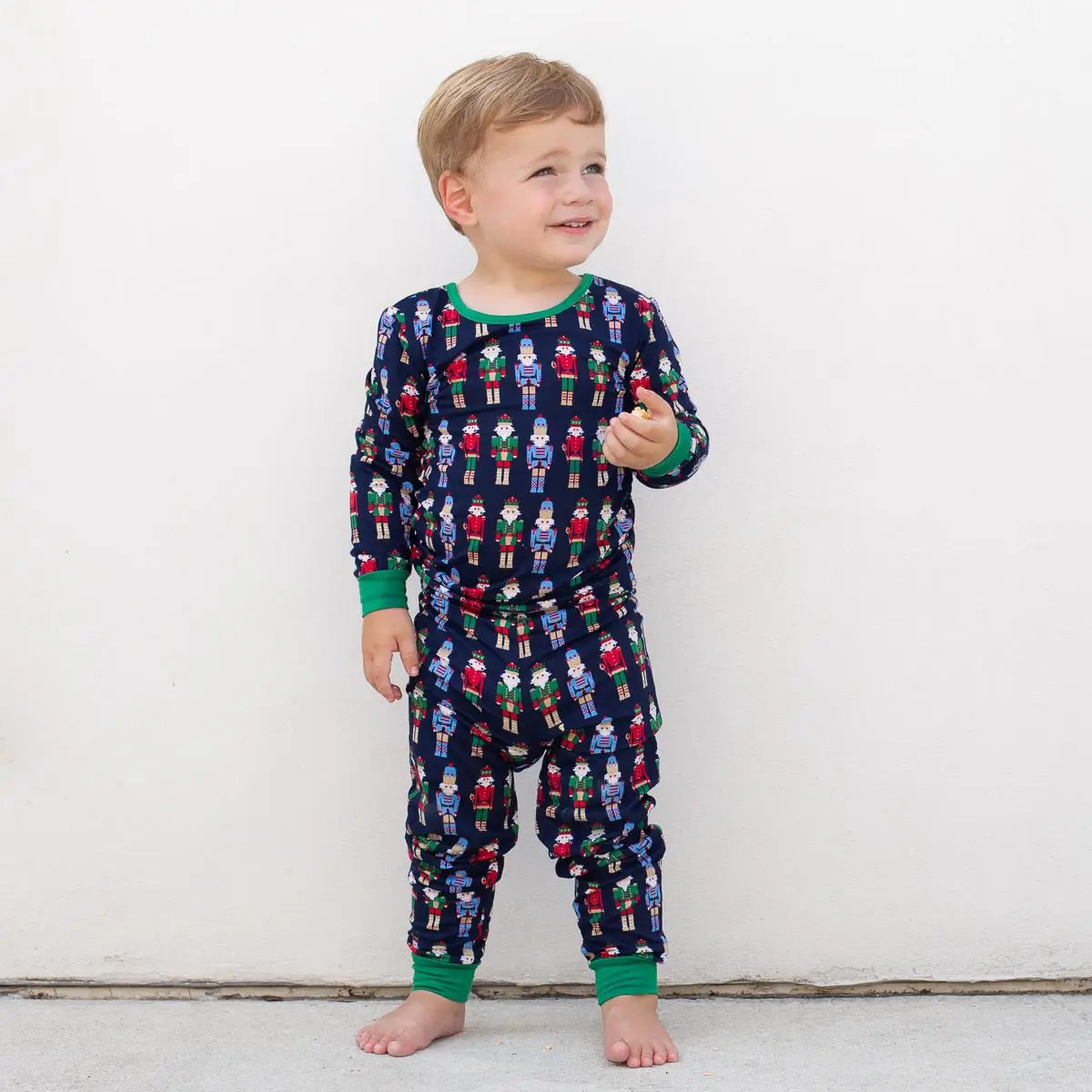 Kids Nutcracker March Long Sleeve Pajamas