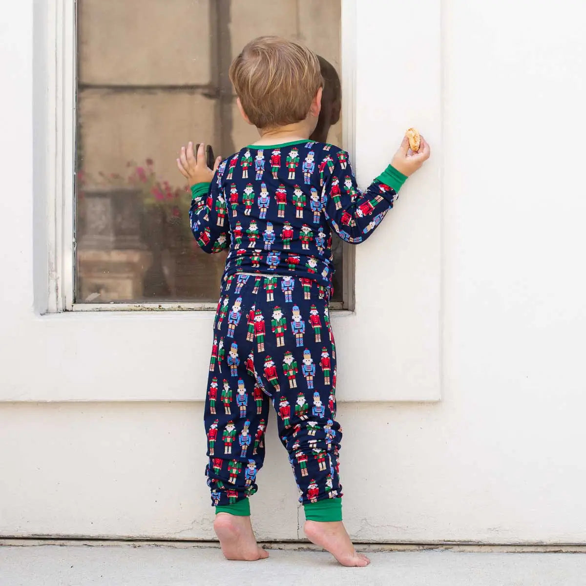 Kids Nutcracker March Long Sleeve Pajamas