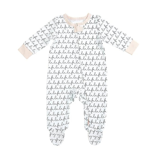 Holiday Fa La La Footie Pajamas Newborn