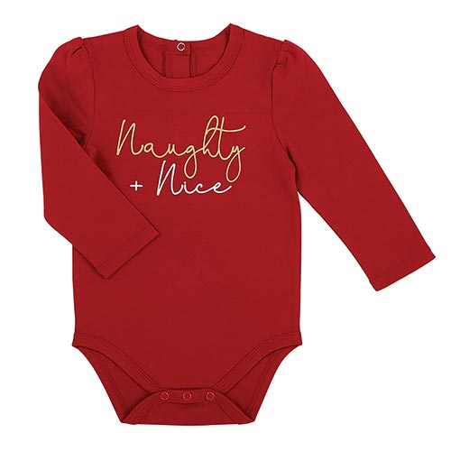 Stephan Baby Naughty & Nice snap shirt